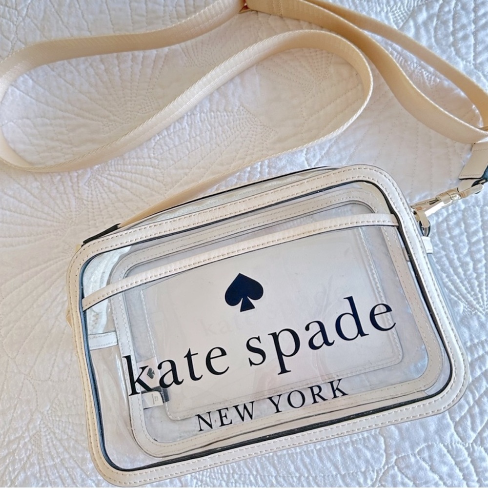 Kate Spade clear camera bag